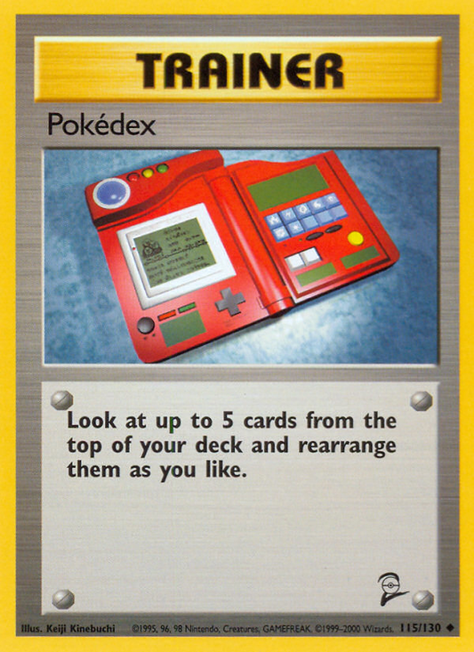 Pokédex 115/130 Uncommon | Base Set 2 | Pokemon Card
