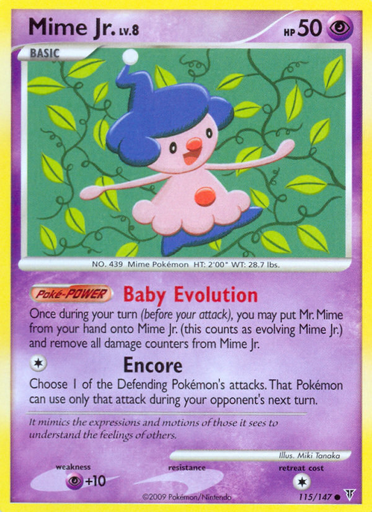 Mime Jr. 115/147 Common | Supreme Victors | Pokemon Card