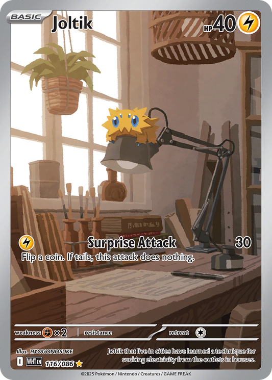 Joltik 116/86 Illustration Rare | White Flare | Pokemon Card