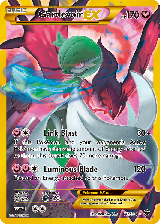 Gardevoir-EX 116/114 Rare Secret | Steam Siege | Pokemon Card