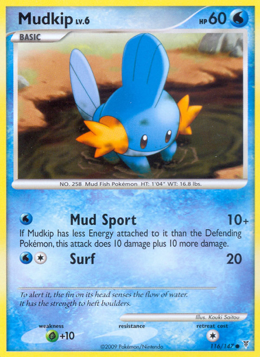 Mudkip 116/147 Common | Supreme Victors | Pokemon Card