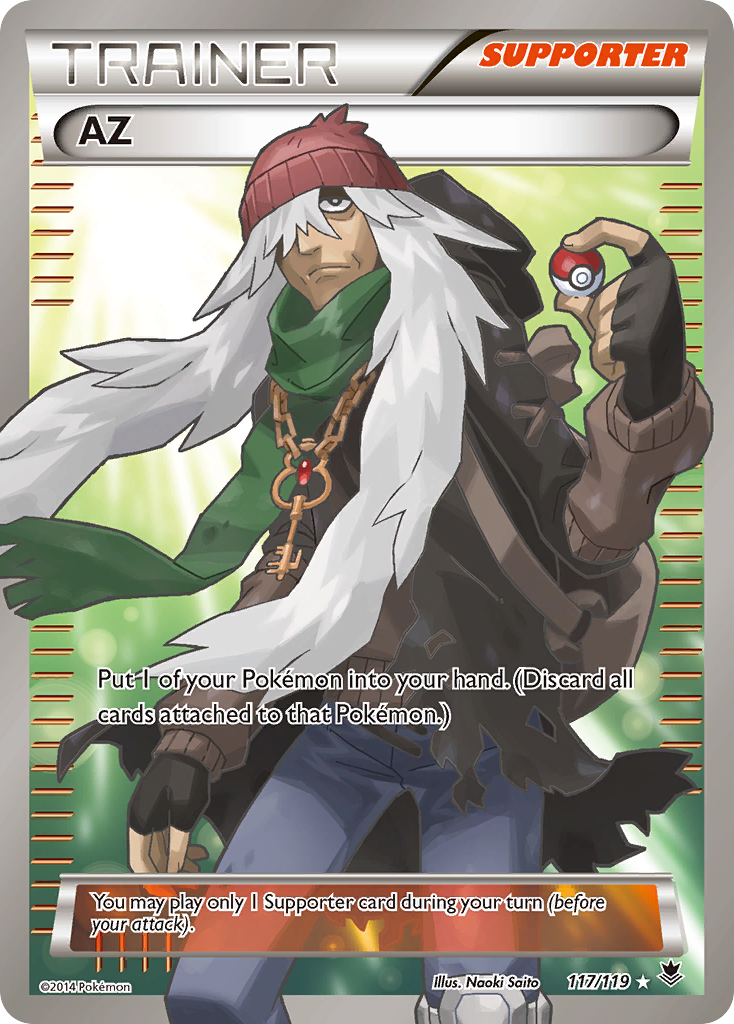 AZ 117/119 Rare Ultra | Phantom Forces | Pokemon Card
