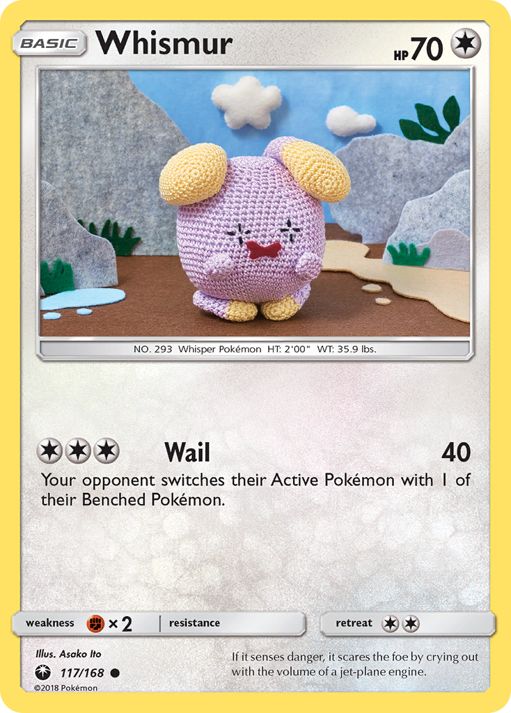 Whismur 117/168 Common | Celestial Storm | Pokemon Card