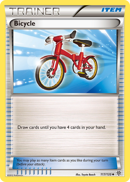 Bicycle 117/135 Uncommon | Plasma Storm | Pokemon Card