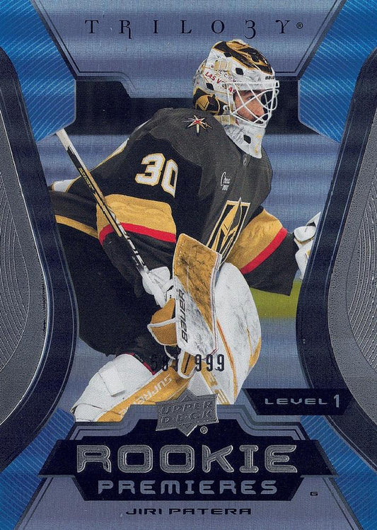 Jiri Patera #118 Vegas Golden Knights | 2023-24 Upper Deck Trilogy | NHL Trading Card