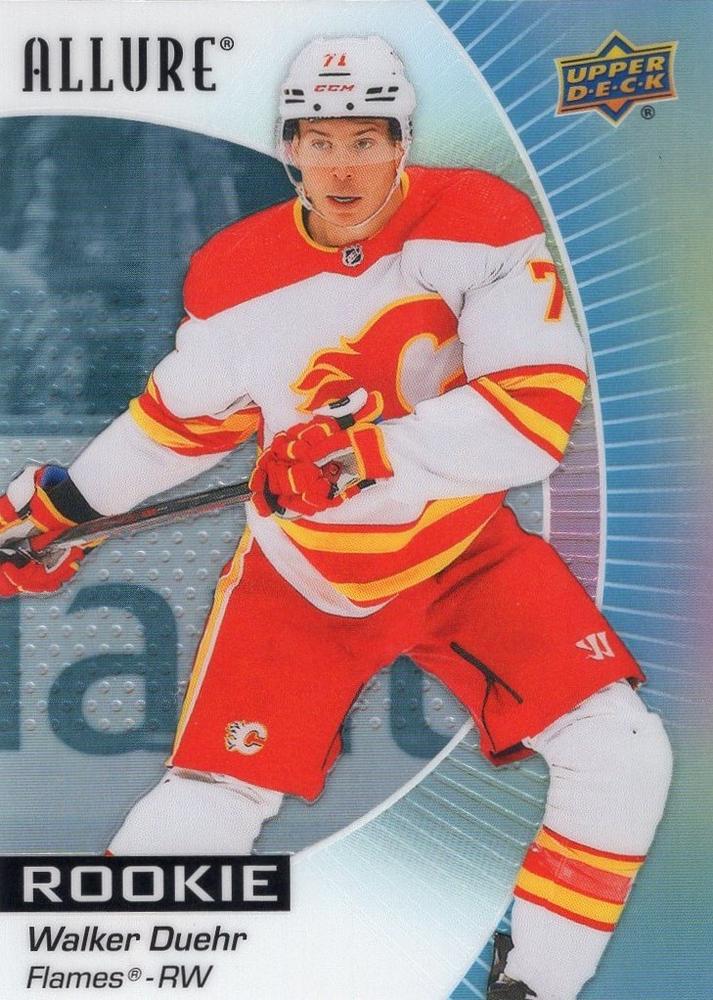 Walker Duehr #118 Calgary Flames | 2023-24 Upper Deck Allure | NHL Trading Card