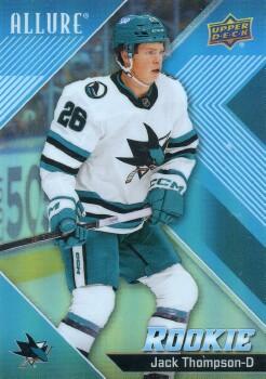 Jack Thompson #118 San Jose Sharks | 2024-25 Upper Deck Allure | NHL Trading Card