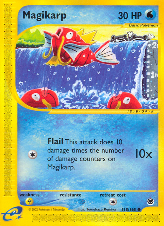 Magikarp 118/165 Common | Expedition Base Set | Pokemon Card