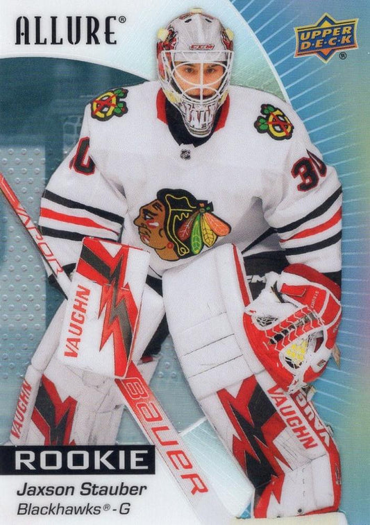 Jaxson Stauber #119 Chicago Blackhawks | 2023-24 Upper Deck Allure | NHL Trading Card