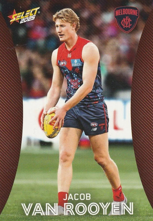 Jacob Van Rooyen #119 Melbourne Demons | 2025 Select AFL Footy Stars | Trading Card