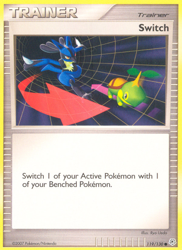 Switch 119/130 Common | Diamond & Pearl | Pokemon Card