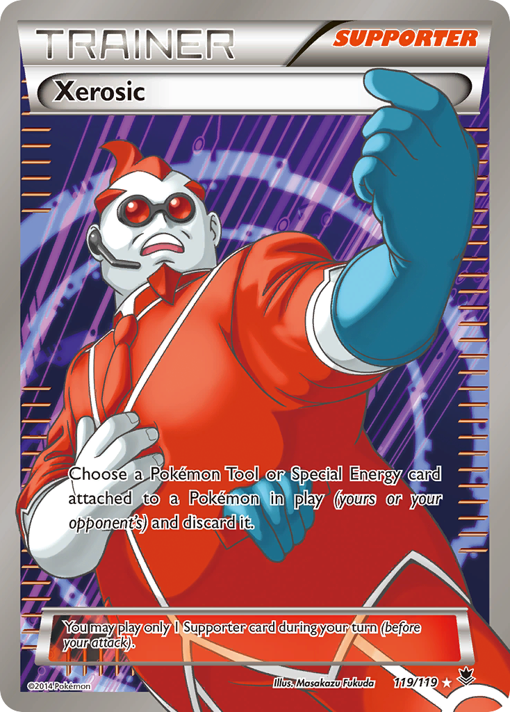 Xerosic 119/119 Rare Ultra | Phantom Forces | Pokemon Card