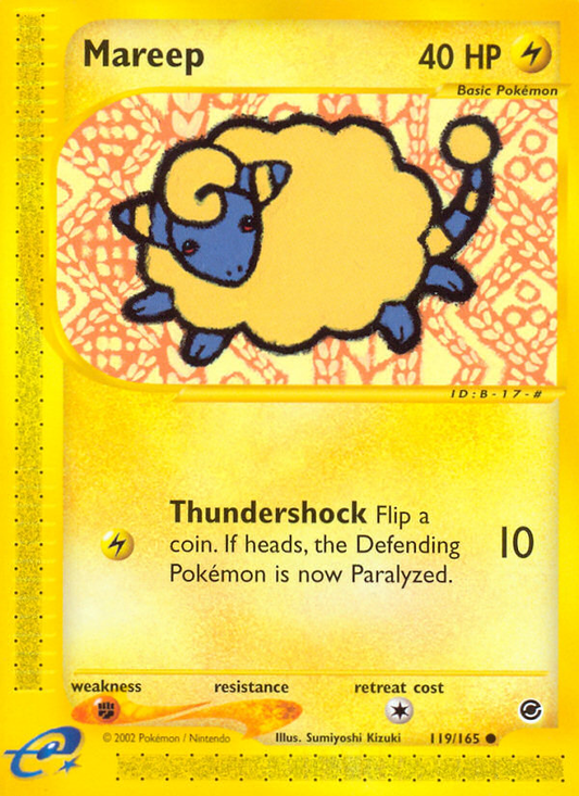 Mareep 119/165 Common | Expedition Base Set | Pokemon Card