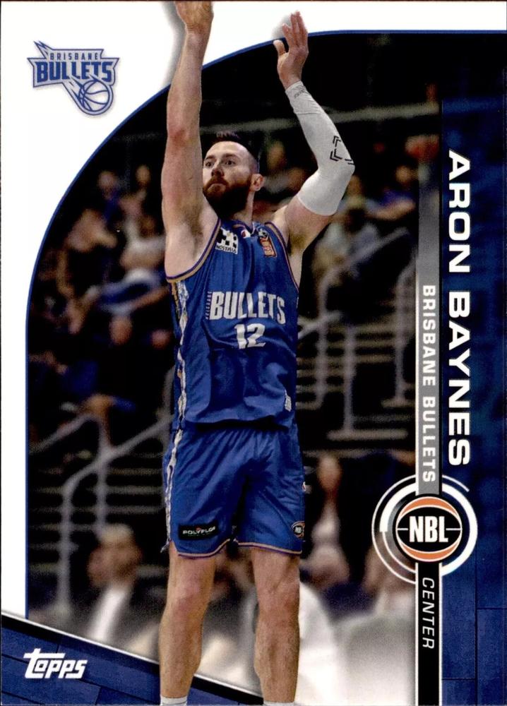Aron Baynes #11 Brisbane Bullets | 2023-24 Topps NBL | NBL Trading Card