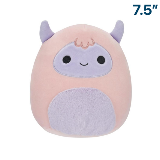 Ronalda the Pink Yeti ~ 7.5" Wave 17 B Squishmallow Plush