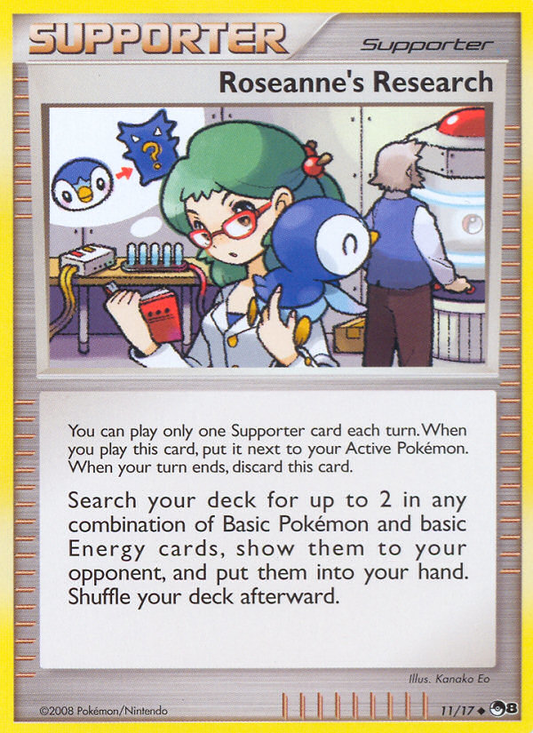Roseanne's Research 11/17 Uncommon | POP Series 8 | Pokemon Card