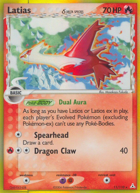 Latias δ 11/110 Rare Holo | Holon Phantoms | Pokemon Card