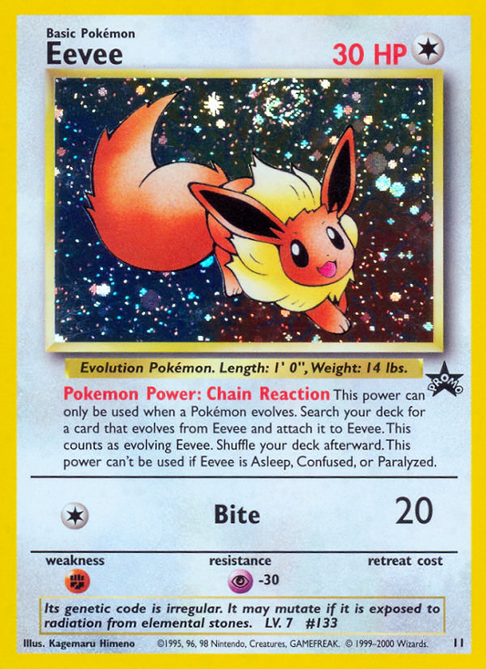 Eevee 11/53 Promo | Wizards Black Star Promos | Pokemon Card