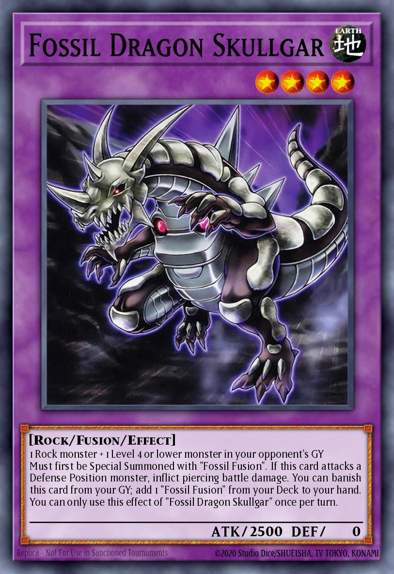 yu gi oh fossil deck Fossil Dragon Skullgar - BLAR-EN010 Secret Rare