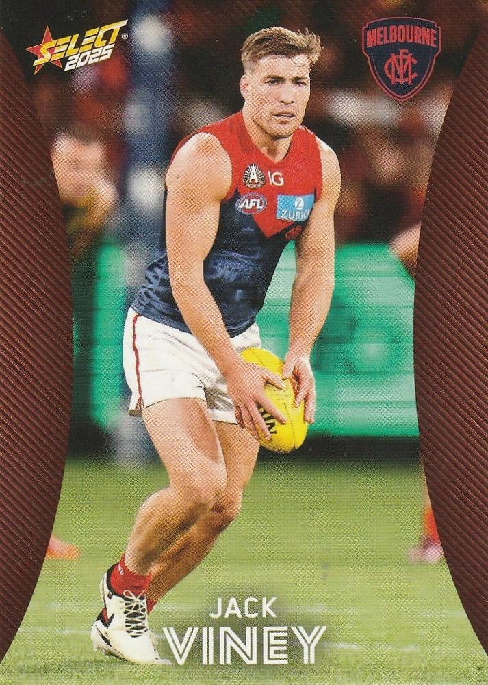 Jack Viney #120 Melbourne Demons | 2025 Select AFL Footy Stars | Trading Card
