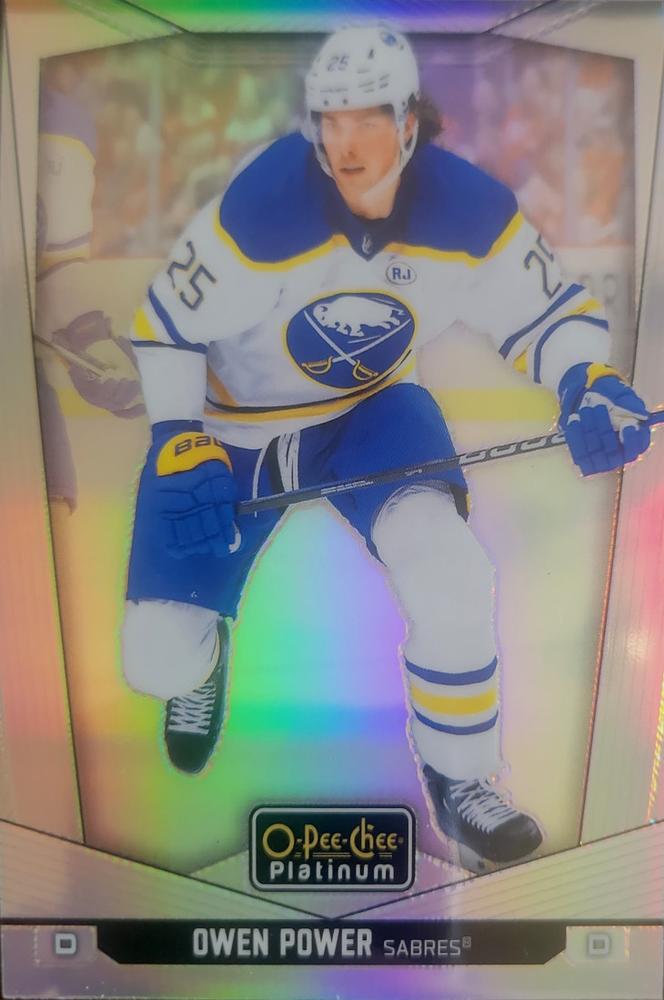 Owen Power #120 Buffalo Sabres | 2024-25 O-Pee-Chee Platinum | NHL Trading Card