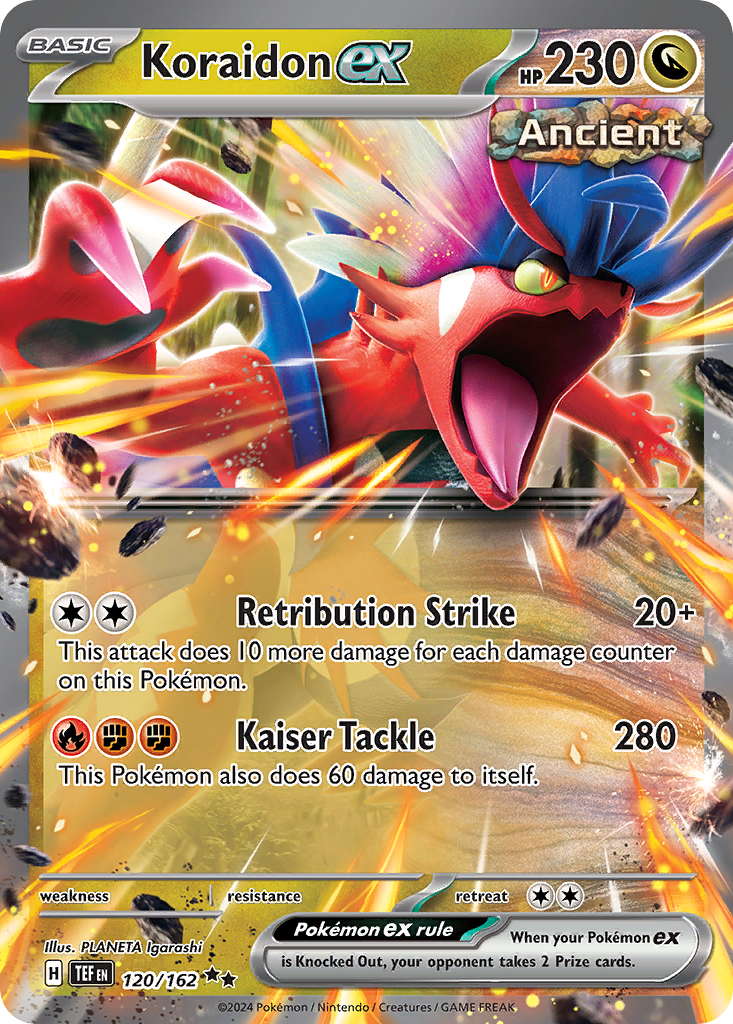 koraidon pokemon card Buy Koraidon ex | Temporal Forces