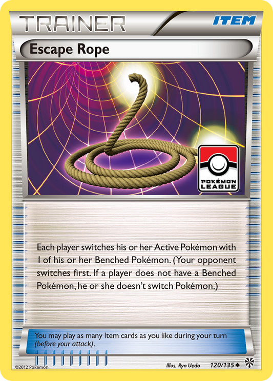 Escape Rope 120/135 Uncommon | Plasma Storm | Pokemon Card