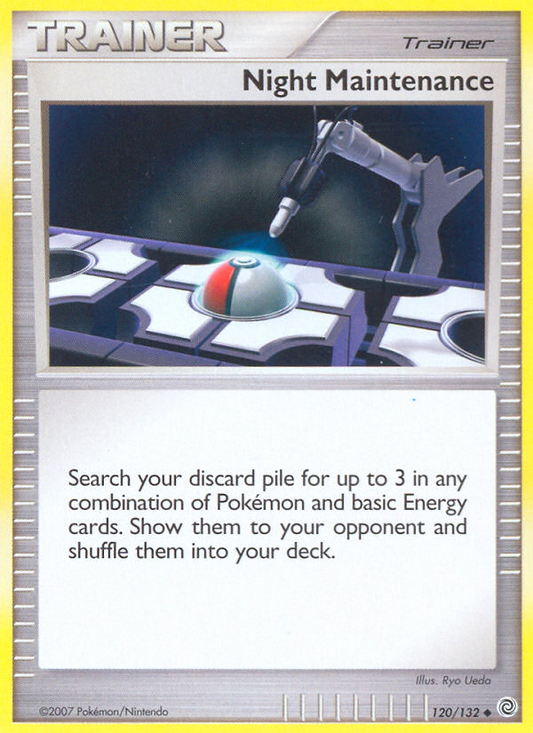 Night Maintenance 120/132 Uncommon | Secret Wonders | Pokemon Card
