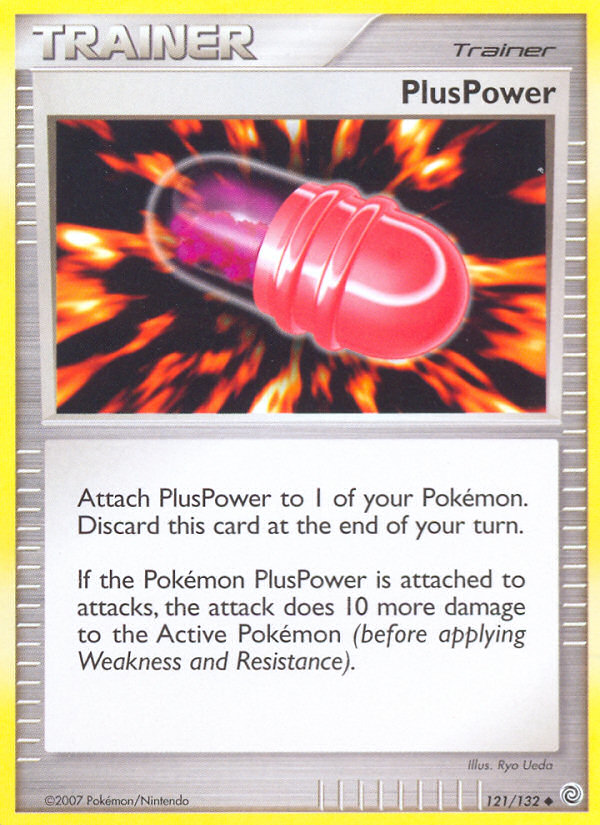 PlusPower 121/132 Uncommon | Secret Wonders | Pokemon Card