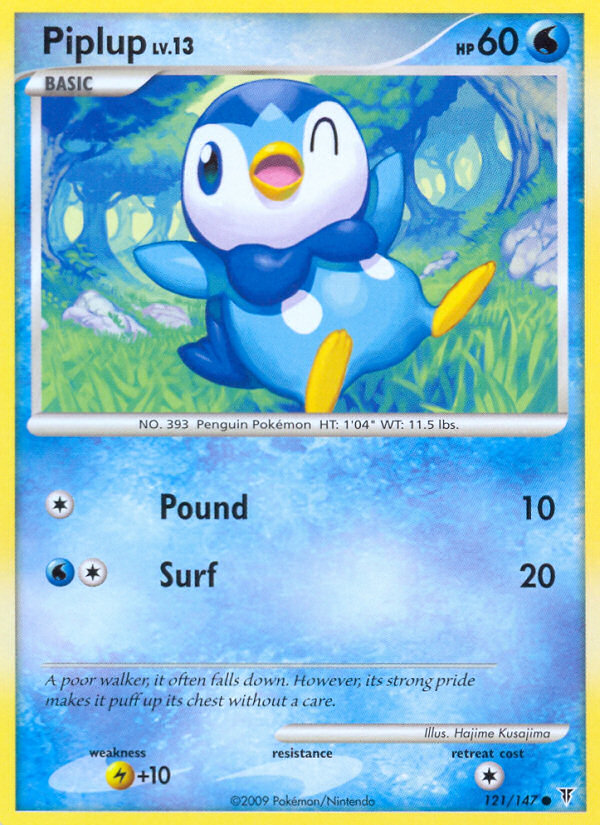 Piplup 121/147 Common | Supreme Victors | Pokemon Card
