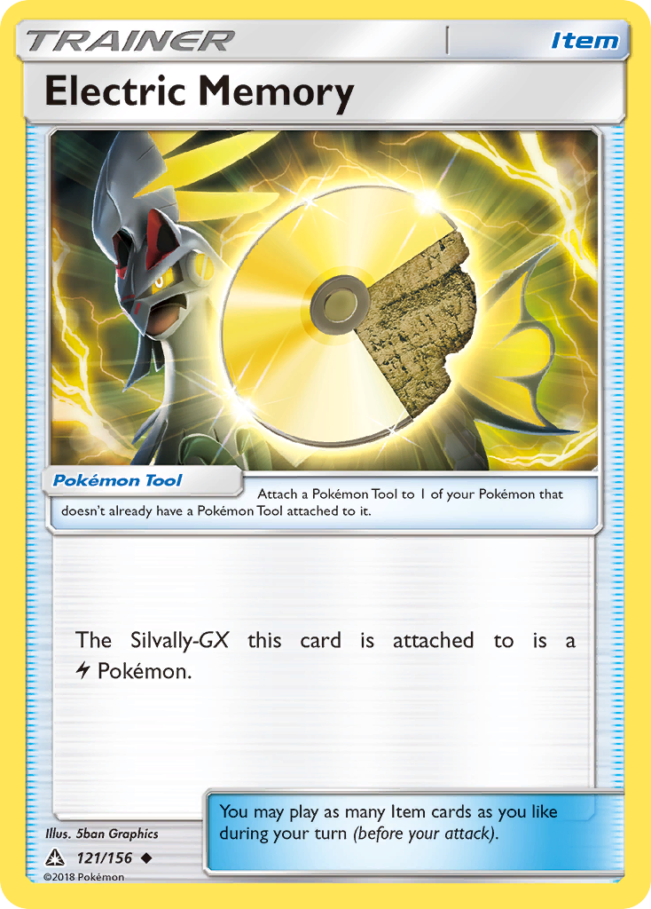 Electric Memory 121/156 Uncommon | Ultra Prism | Pokemon Card