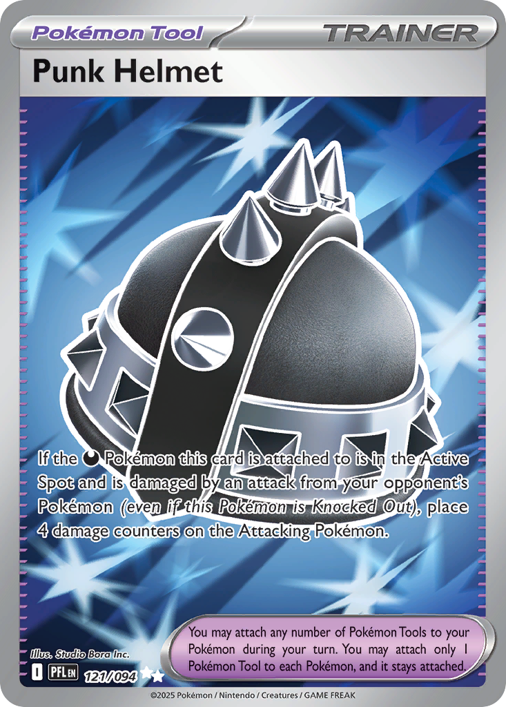 Punk Helmet 121/94 Ultra Rare | Phantasmal Flames | Pokemon Card