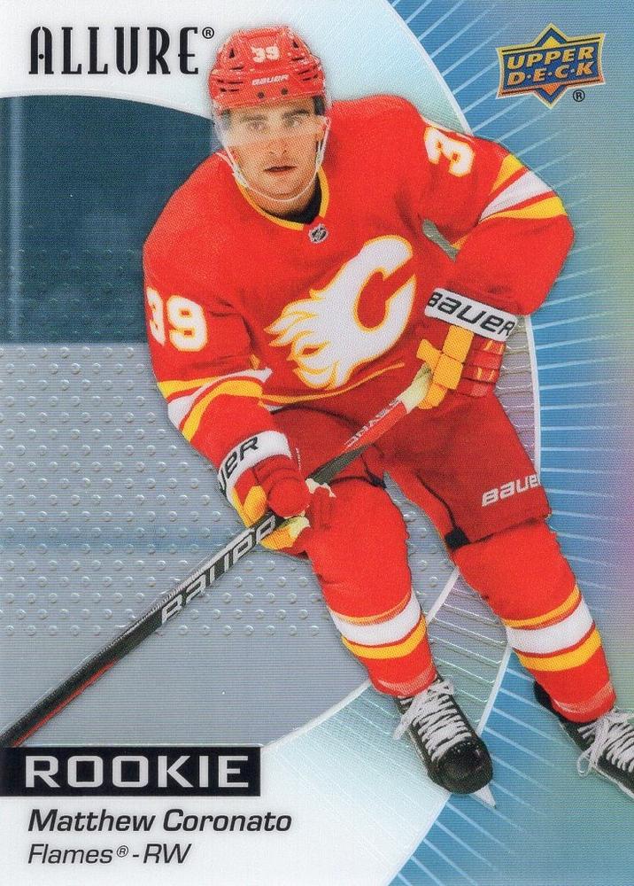 Matthew Coronato #122 Calgary Flames | 2023-24 Upper Deck Allure | NHL Trading Card