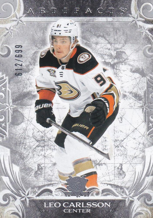 Leo Carlsson #122 Anaheim Ducks | 2024-25 Upper Deck Artifacts | NHL Trading Card