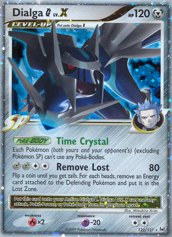 Dialga G LV.X 122/127 Rare Holo LV.X | Platinum | Pokemon Card
