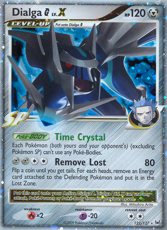 Dialga G LV.X 122/127 Rare Holo LV.X | Platinum | Pokemon Card