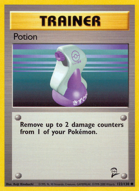 Potion 122/130 Common | Base Set 2 | Pokemon Card