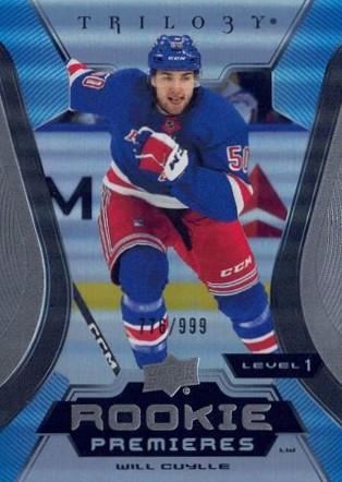 Will Cuylle #123 New York Rangers | 2023-24 Upper Deck Trilogy | NHL Trading Card