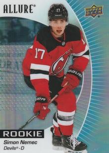 Simon Nemec #123 New Jersey Devils | 2023-24 Upper Deck Allure | NHL Trading Card