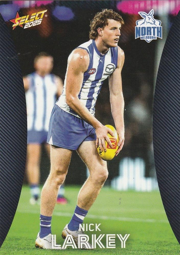 Nick Larkey #123 North Melbourne Kangaroos | 2025 Select AFL Footy Stars | Trading Card