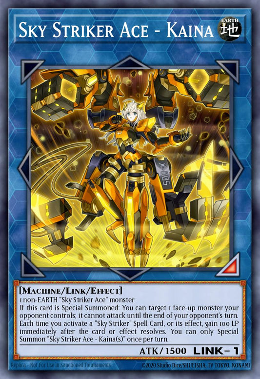 Sky Striker Ace Kaina - SAST-EN055 Super Rare | Yu-Gi-Oh! Card