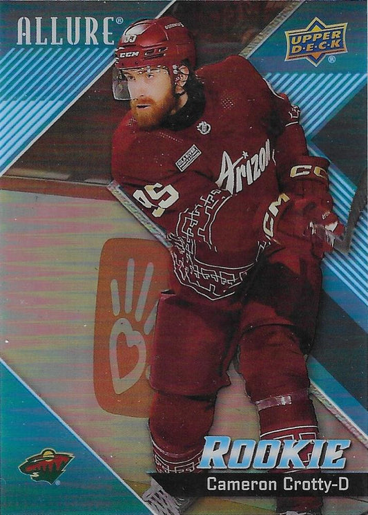 Cameron Crotty #124 Minnesota Wild | 2024-25 Upper Deck Allure | NHL Trading Card