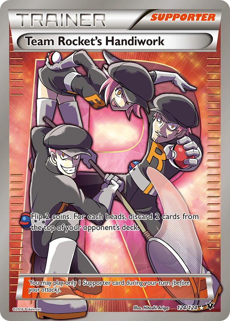Team Rocket's Handiwork 124/124 Rare Ultra | Fates Collide | Pokemon Card