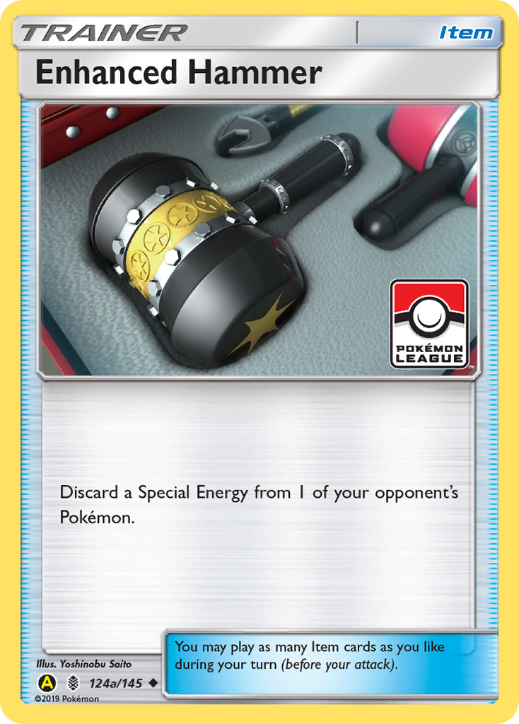 Enhanced Hammer 124a/145 Uncommon | Guardians Rising | Pokemon Card