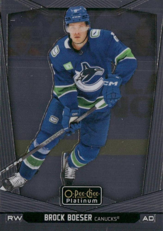 Brock Boeser #125 Vancouver Canucks | 2024-25 O-Pee-Chee Platinum | NHL Trading Card