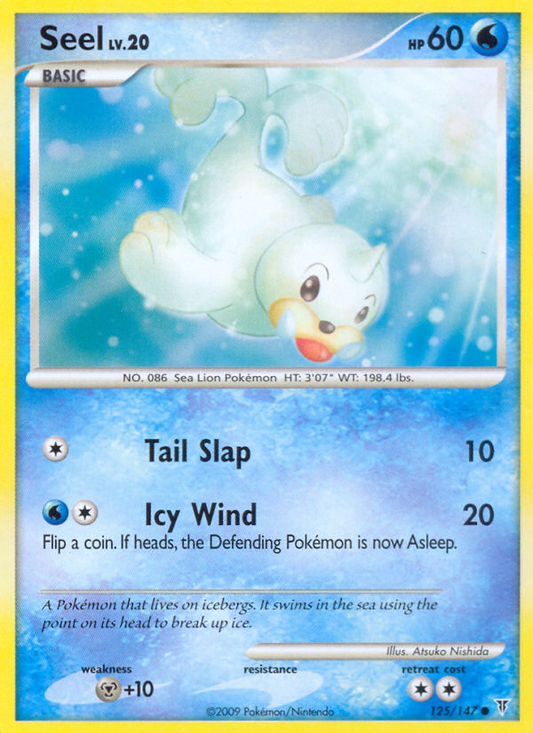 Seel 125/147 Common | Supreme Victors | Pokemon Card