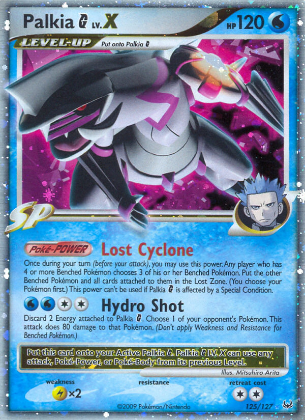 Palkia G LV.X 125/127 Rare Holo LV.X | Platinum | Pokemon Card