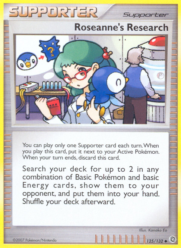 Roseanne's Research 125/132 Uncommon | Secret Wonders | Pokemon Card