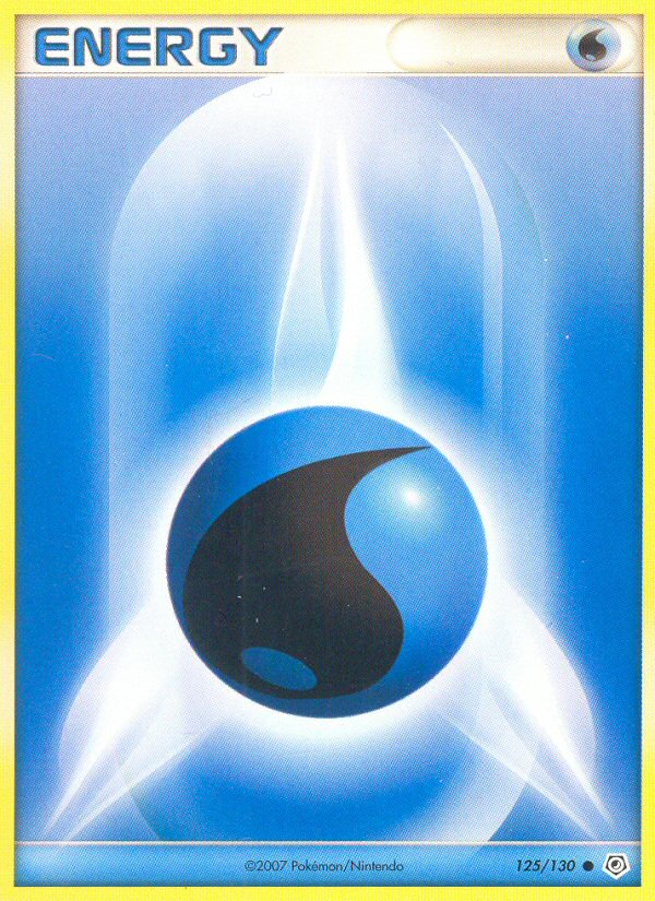 Water Energy 125/130 Common | Diamond & Pearl | Pokemon Card