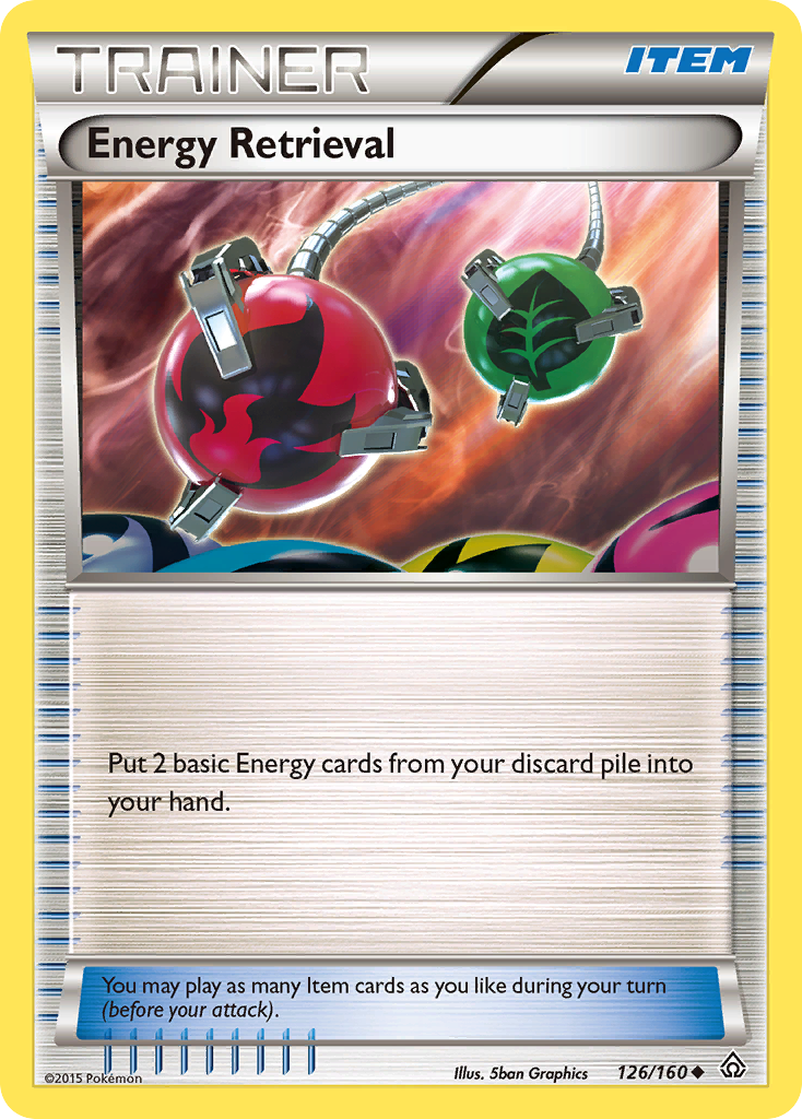 Energy Retrieval 126/160 Uncommon | Primal Clash | Pokemon Card